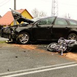 Wypadek motocyklowy w Anglii